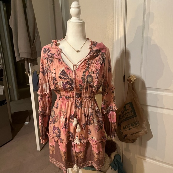 Pink Festival Dress - Picture 3 of 4